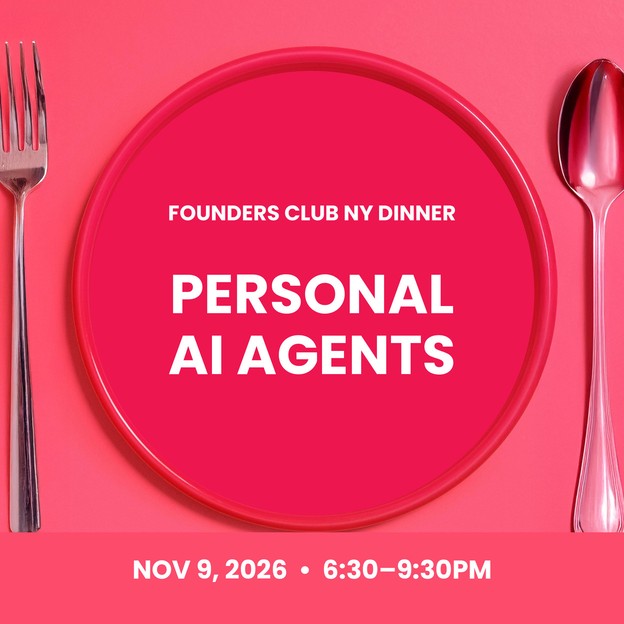 Cover graphic for Roundtable Dinner: Personal AI Agents, How CEOs Use Them & Bring Their Teams Along.